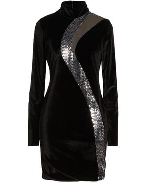 MATILDE COUTURE Mini Dress Polyester, Elastane - Black
