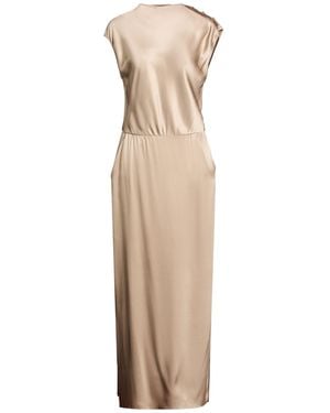 Giorgio Armani Maxi-Kleid - Natur