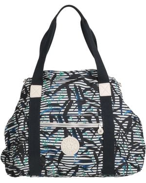 Kipling Handbag Textile Fibres - Blue