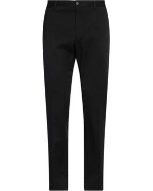 Dolce & Gabbana Trousers Cotton, Elastane - Black