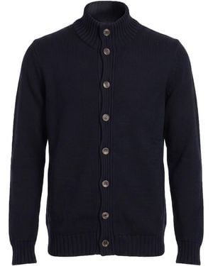 Antony Morato Midnight Cardigan Cotton, Merino Wool - Blue