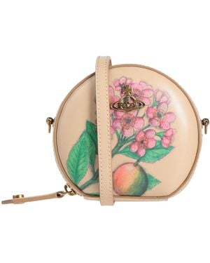 Vivienne Westwood Cross-Body Bag Leather - Natural