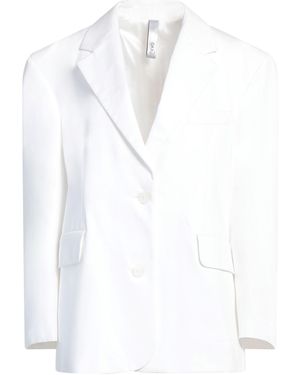 Hevò Blazer Cotton - White
