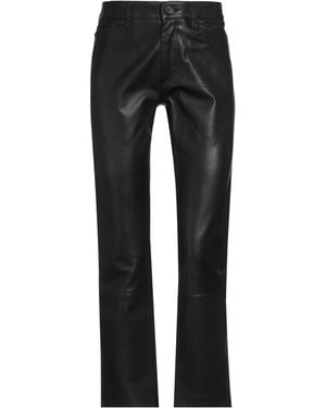 Petar Petrov Pants Lambskin - Black