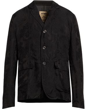 Uma Wang Blazer Cupro, Viscose - Black