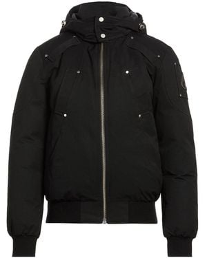 Moose Knuckles Jacket Cotton, Nylon - Black