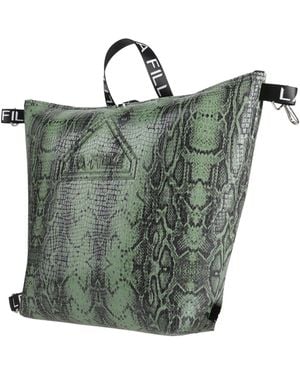 La Fille Des Fleurs Backpack Textile Fibres - Green