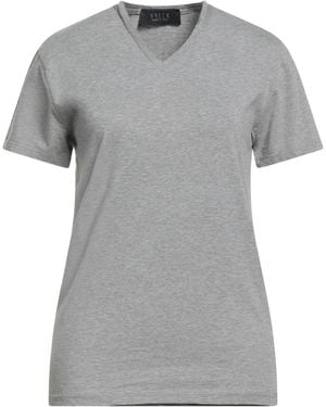 Vneck T-Shirt Cotton - Gray