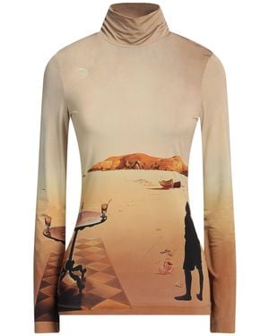 Rabanne T-Shirt Viscose, Elastane - Natural
