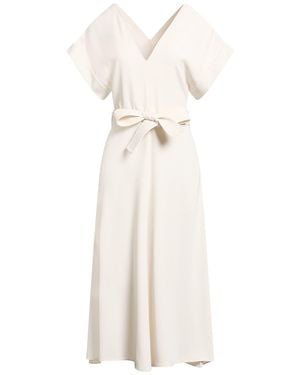 P.A.R.O.S.H. P.A.R.O..H. Midi Dress Polyester - White