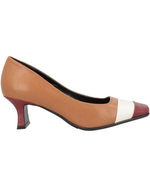 Luciano Barachini Court Shoes Leather - Brown