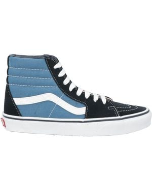 Vans Sneakers Leather, Textile Fibers - Blue