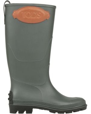 Tod's Knee Boots - Green