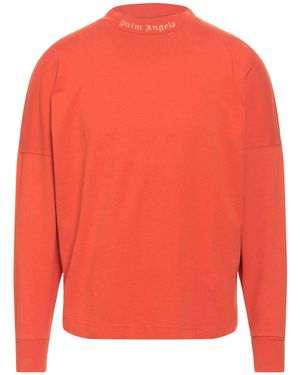 Palm Angels T-Shirts - Orange