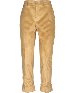 Incotex Sand Pants Cotton, Viscose, Elastane - Natural