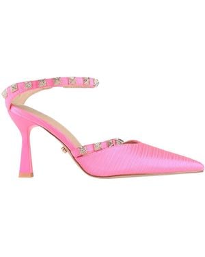 Twenty Four Haitch Court Shoes - Pink