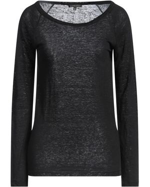 Scaglione T-Shirt Linen - Black