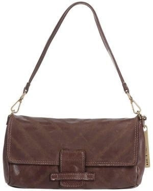 Caterina Lucchi Chocolate Handbag Calfskin - Brown