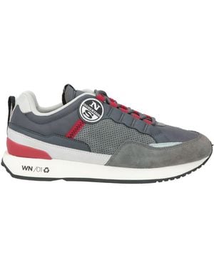 North Sails Sneakers Leather, Textile Fibers - Gray