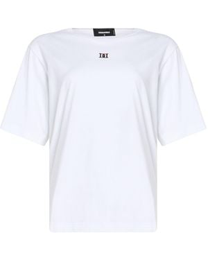DSquared² T-Shirt Cotton - White