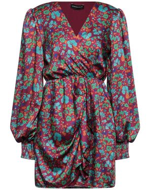 VANESSA SCOTT Mini Dress Polyester - Blue