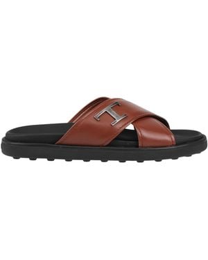 Tod's Sandals Leather - Brown