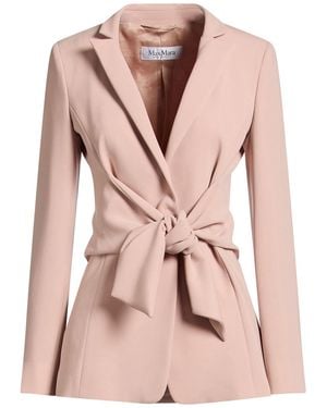 Max Mara Blush Blazer Triacetate, Polyester - Pink