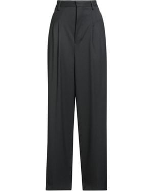 Ami Paris Pants Virgin Wool - Black