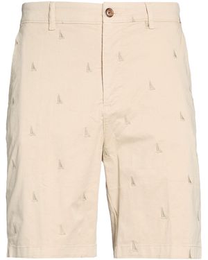 North Sails Shorts & Bermuda Shorts Cotton, Elastane - Natural