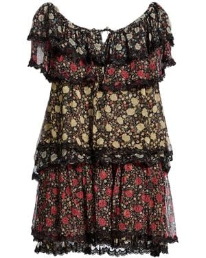 RIXO London Vestito Corto - Nero