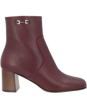 Ferragamo Ankle Boots - Purple