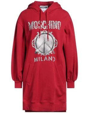 Moschino Couture Mini Dress Cotton - Red