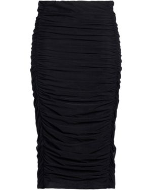 Mar De Margaritas Midi Skirt - Black
