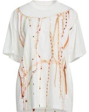 MM6 by Maison Margiela T-Shirt Cotton - White