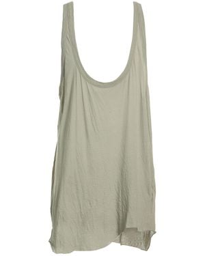 Rick Owens Tank Top Cotton - Green