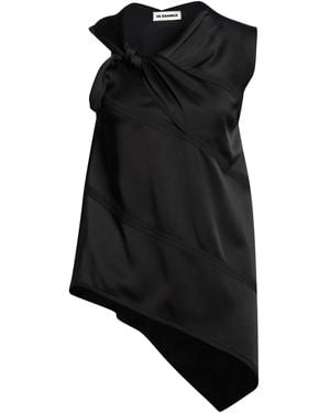 Jil Sander Top Acetate, Viscose - Black