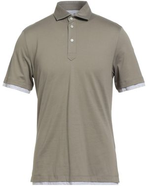 Brunello Cucinelli Polo Shirt - Grey