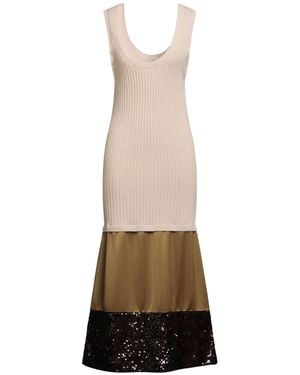 Jucca 365 Maxi Dress Virgin Wool - Natural