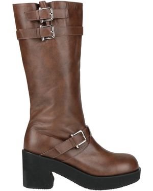 OSOI Chocolate Boot Leather - Brown