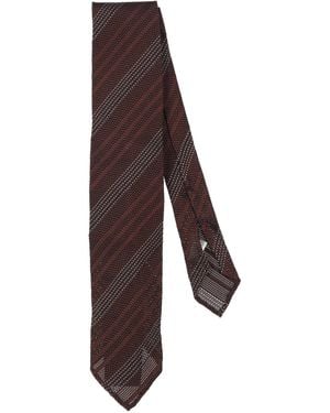 Lardini Ties & Bow Ties Silk - Brown