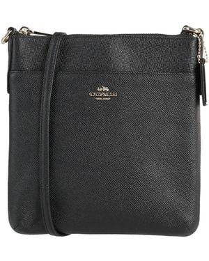 COACH Cross-Body Bag Leather - Black