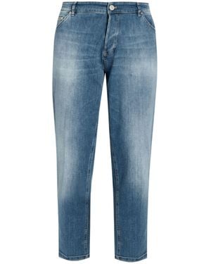 PT Torino Jeans Cotton, Elastomultiester, Elastane - Blue