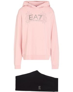 EA7 Tracksuit Cotton, Modal, Elastane - Pink