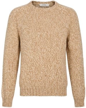Alpha Studio Pullover - Natur