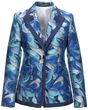 Nora Barth Blazer Polyester - Blue