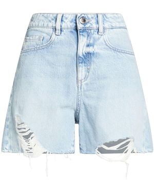 ICON DENIM Denim Shorts Cotton - Blue