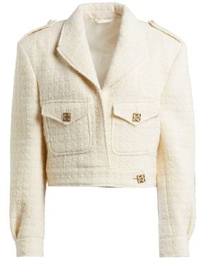 Givenchy Cream Jacket Wool, Polyester - Natural
