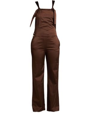 Alysi Overalls Viscose, Virgin Wool, Elastane - Brown