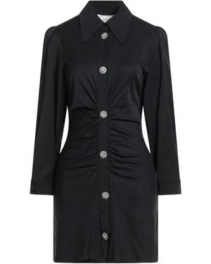 Ba&sh Mini Dress Viscose, Lyocell, Elastane - Black