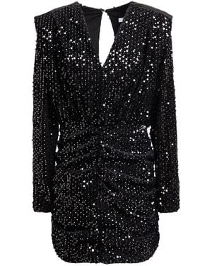 Relish Mini Dress Polyester, Elastane - Black